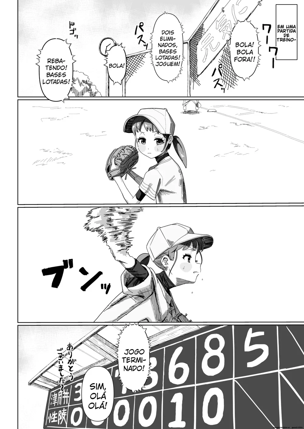 Yakyuu Shoujo — Capítulo 1 Yakyuu Shoujo — Capítulo 1, página 3 | Quadrinhos Eróticos em Português