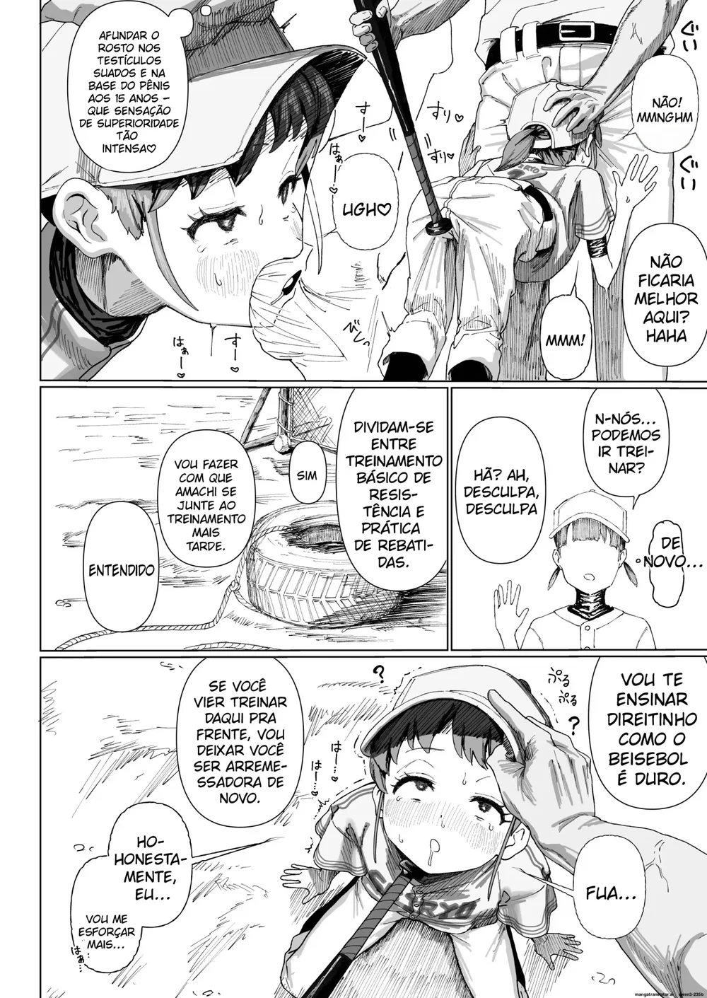 Yakyuu Shoujo — Capítulo 1 Yakyuu Shoujo — Capítulo 1, página 7 | Quadrinhos Eróticos em Português