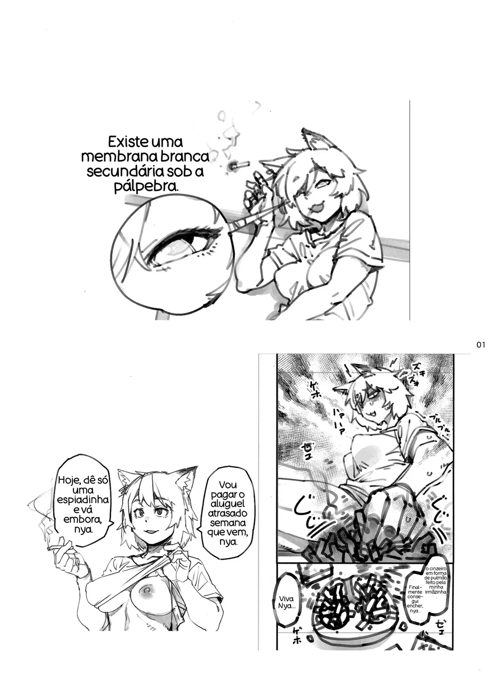 Yuubinuke ni Nezumi dano Mushi dano Shigai Ireru no Yamerottsutten daro!! — Capítulo 1, página 2 | Quadrinhos Eróticos em Português